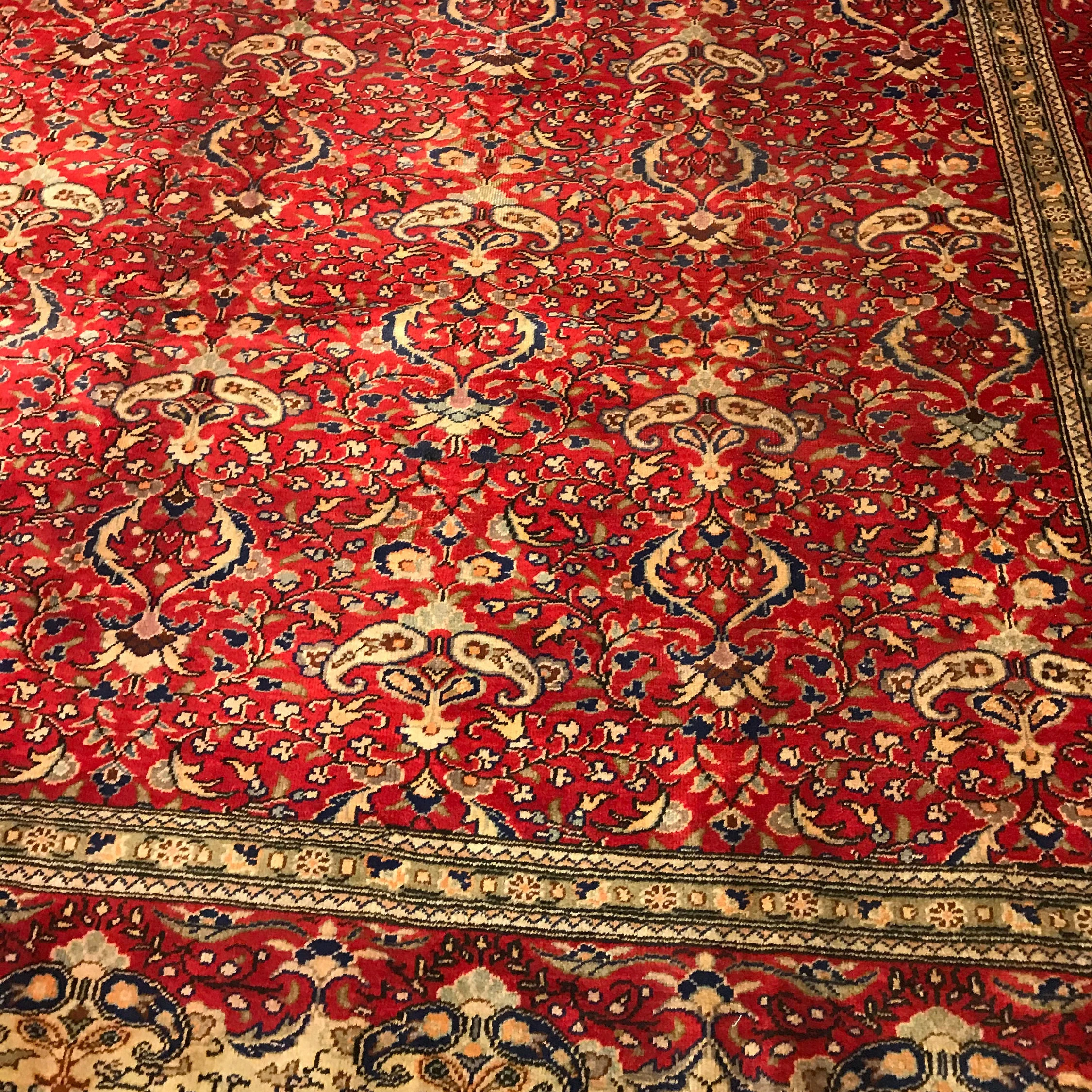 Red Oversize Carpet/Handmade Turkish rugs/for your Home - Image 2