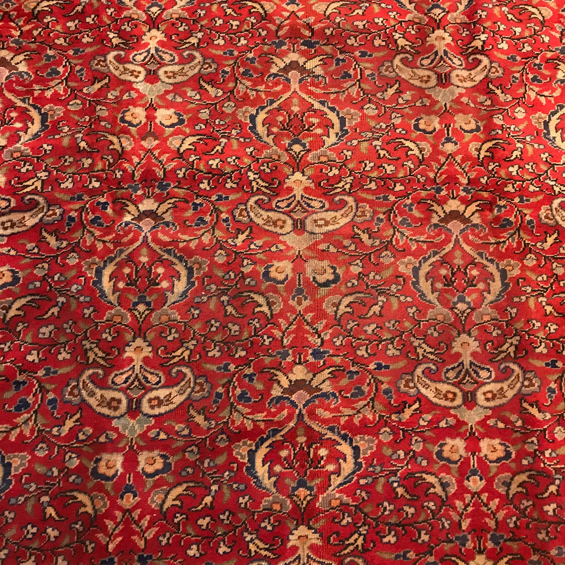 Red Oversize Carpet/Handmade Turkish rugs/for your Home - Image 4