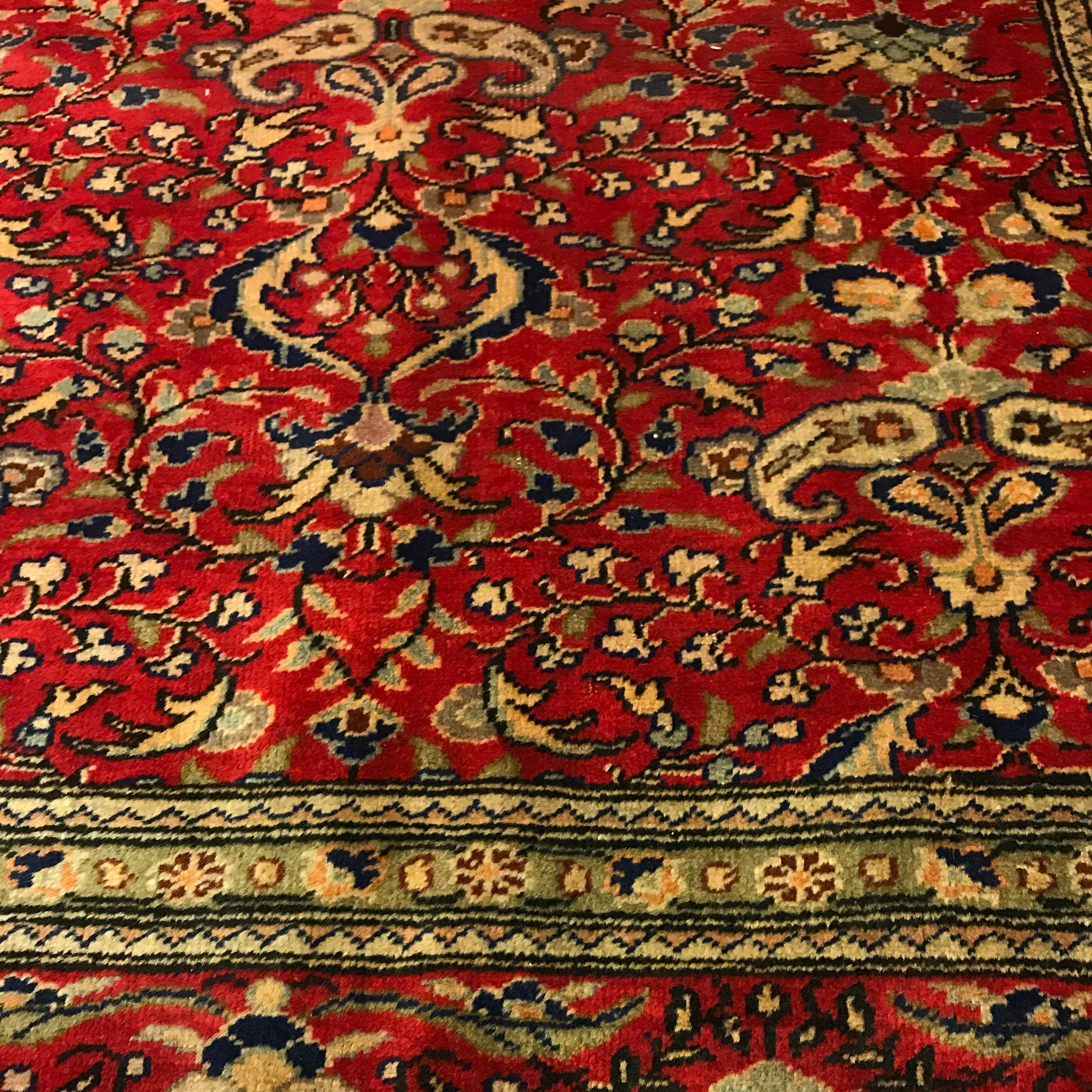 Red Oversize Carpet/Handmade Turkish rugs/for your Home - Image 6
