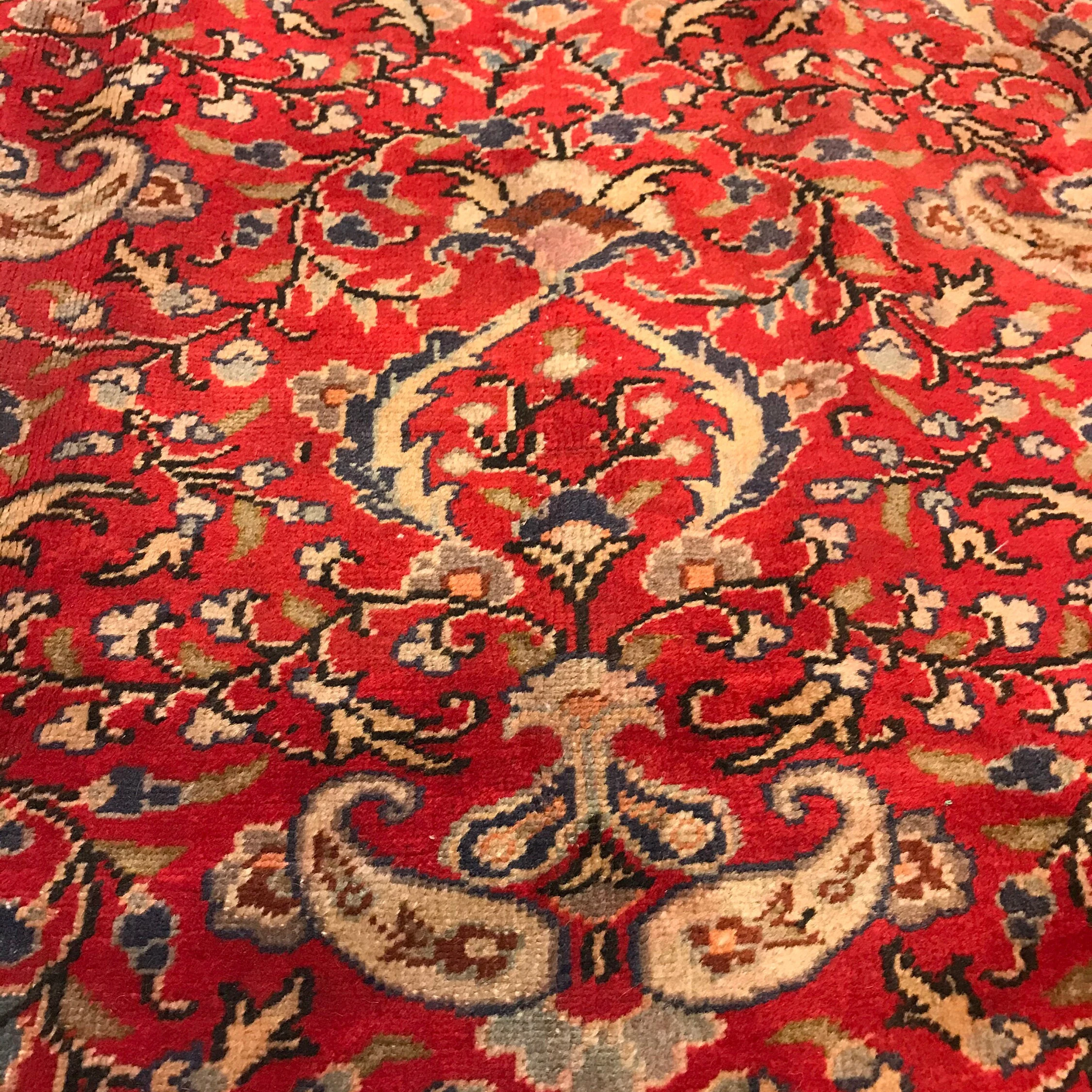 Red Oversize Carpet/Handmade Turkish rugs/for your Home - Image 9